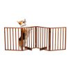 The Wooden Dog Fence Brown