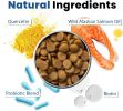 Dog Skin Coat Care Omega 3 Salmon Oil Supplement Biotin Probiotics EPA & DHA Vet Developed Natural Formula USA Made