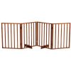 The Wooden Dog Fence Brown